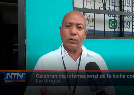 Celebran día internacional de la lucha contra las drogas