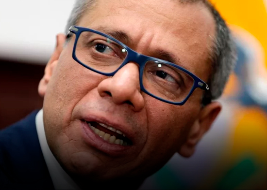 Ex vicepresidente de Ecuador fue condenado a 13 años de cárcel por corrupción