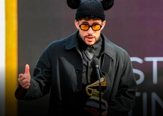Bad Bunny, el latino más destacado en los Grammy con seis nominaciones