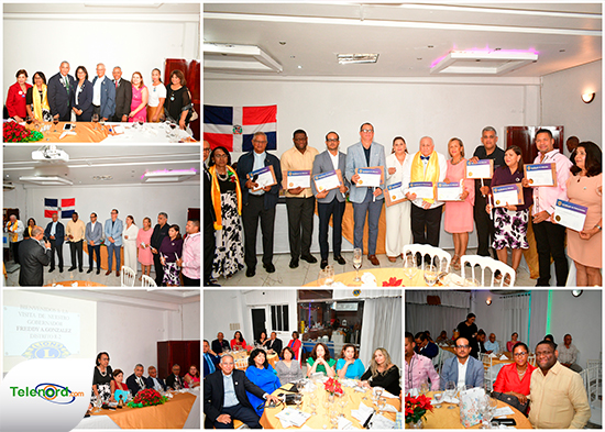 Gobernador Distrito R-2 Cibao visita Club de Leones San Francisco Central