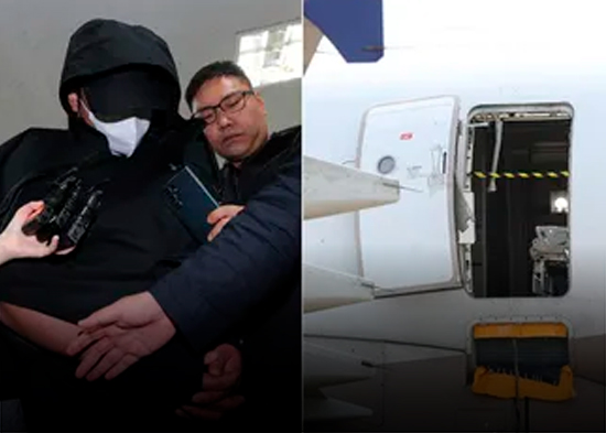 El hombre que abrió la puerta de un avión en pleno vuelo enfrentará 10 años de cárcel