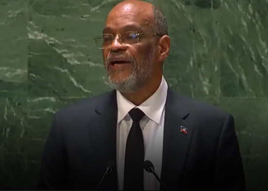 “Haití reafirma su derecho a utilizar los recursos hídricos binacionales», dice Ariel Henry en la ONU