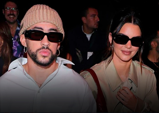 Bad Bunny y Kendall Jenner llevan "su romance" al Fashion Week de Milán