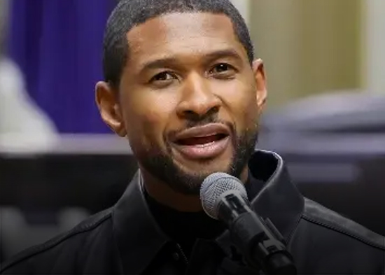 Usher revela Bieber se negó al Super Bowl