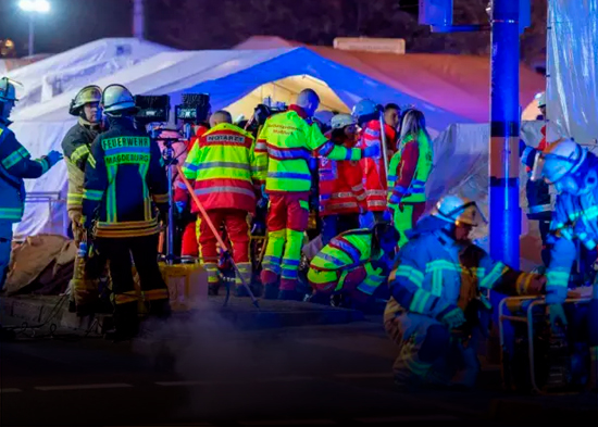 Al menos dos muertos y decenas de heridos tras un atropello en un mercado de Navidad en Alemania