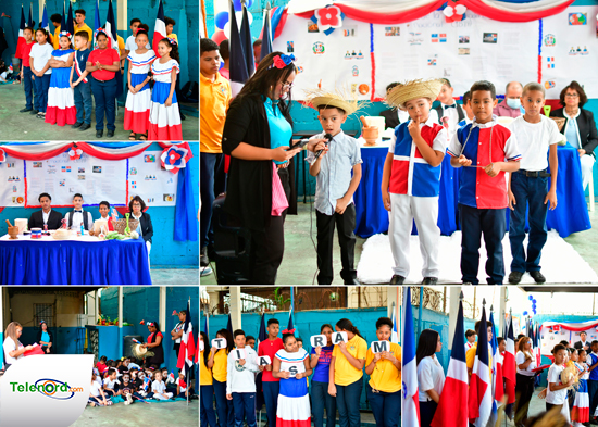 Colegio Los Amiguitos SFM celebra actividad por el Día de la Independencia