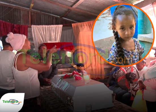 En medio de llantos dolor y tristeza velan restos de niña ultimada por su padre en SFM
