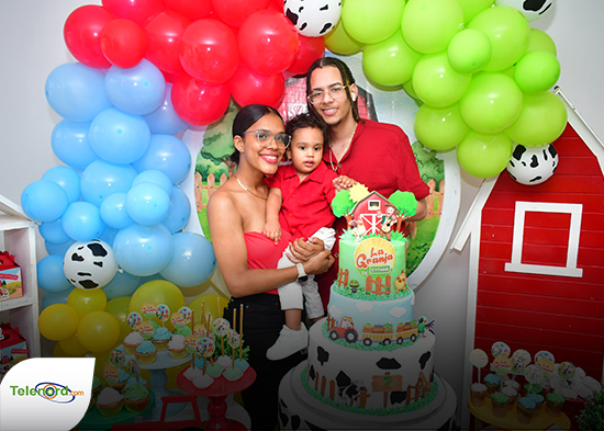 Celebran los 2 años del niño Eythan Stiven Gomez Batista