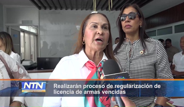 Realizarán proceso de regularización de licencia de armas vencidas