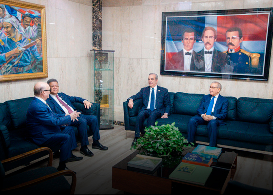 Representantes de Abinader y expresidentes se reunirán mañana para discutir agenda del CES