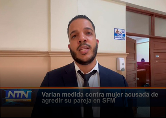 Varían medida contra mujer acusada de agredir su pareja en SFM