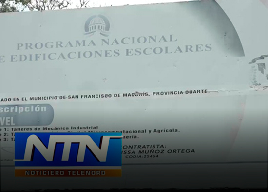 Politécnico Las Caobas lleva más de 12 años abandonado en SFM