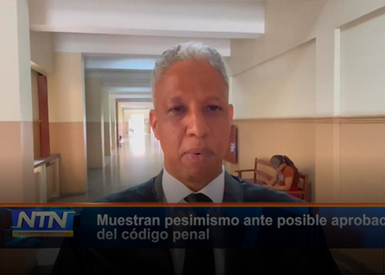 Muestran pesimismo ante posible aprobación del código penal
