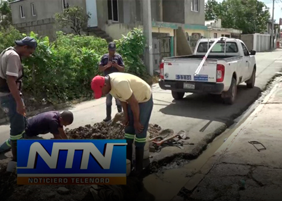 INAPA mejora condiciones del sistema de agua potable en sectores de Cuesta Blanca