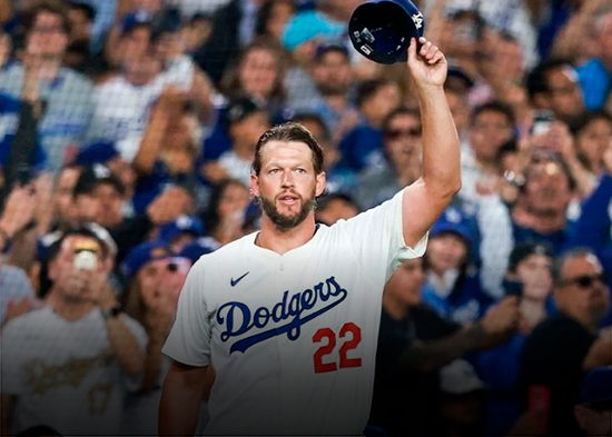 Clayton Kershaw logra su ponche 3,000 y se une a la élite del beisbol