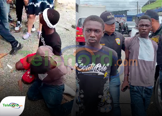 Detienen dos haitianos acusados de perpetrar robo en Aguayo