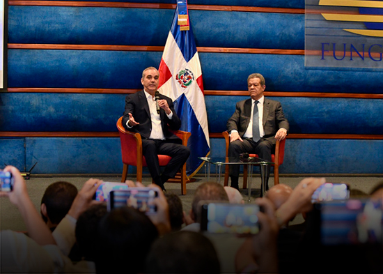 Abinader y Leonel abogan por unidad nacional ante agudización de la crisis en Haití