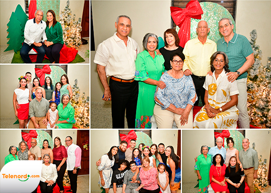 Celebran la fiesta navideña de la familia Frías Guzmán Vargas