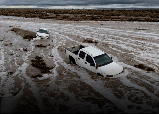 Cancelan miles de vuelos EU avance fuerte tormenta