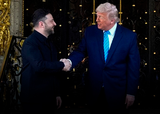 Donald Trump se reúne con Volodímir Zelenski, pero la paz depende de Vladimir Putin