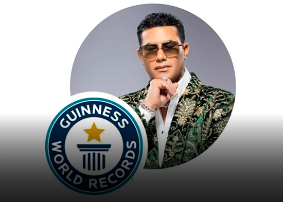 Raulín Rodríguez se propone cantar 12 horas continuas para entrar al Guinness