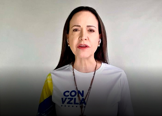 Corina Machado considera "absolutamente temporal" el Gobierno de Delcy Rodríguez en Venezuela
