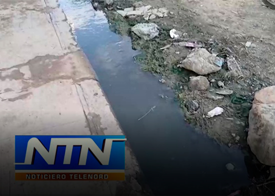 Aguas residuales afectan varios hogares en los Rieles