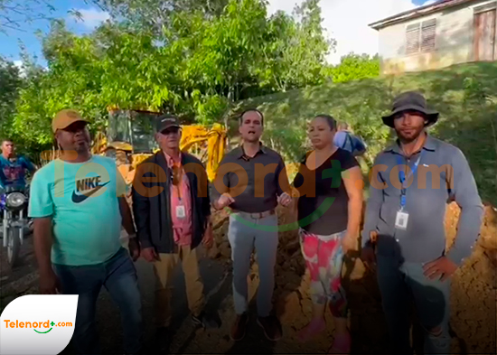 Con sustitución de tuberías; INAPA mejora servicio de agua potable en Los cafés, Castillo