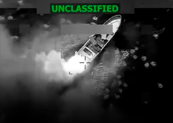 EE.UU. ataca una lancha en el Pacífico y deja dos muertos y un sobreviviente