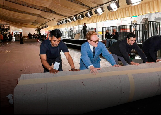 Hollywood prepara la alfombra roja para la gran noche del cine