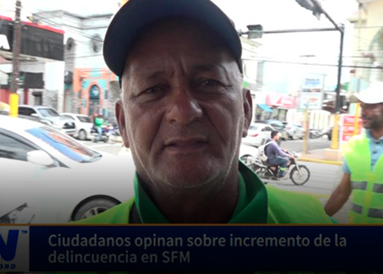 Ciudadanos opinan sobre incremento de la delincuencia en SFM