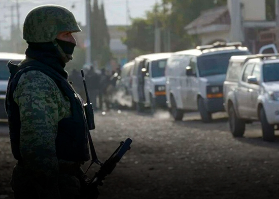 Al menos 11 muertos en operativo militar contra el Cartel de Sinaloa en el oeste de México