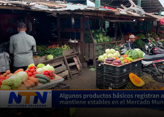 Algunos productos básicos registran alzas otro se mantiene estables en el Mercado Municipal de SFM