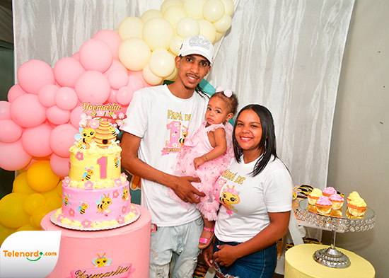 Celebran el primer año de Yosmarlin Corcino de la Cruz