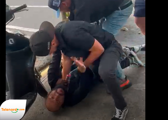 Agresión captada en video causa indignación en SFM