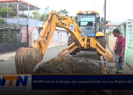 INAPA inicia trabajos de saneamiento en Los Rieles Abajo de SFM