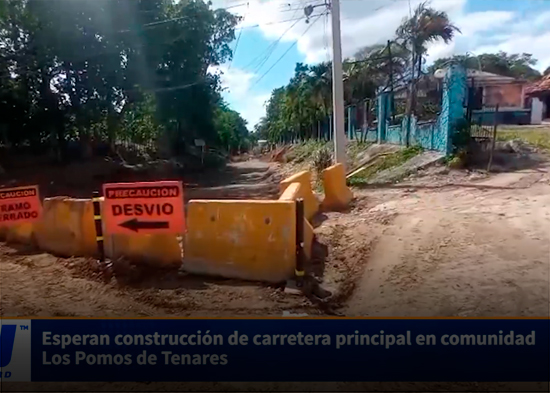 Esperan construcción de carretera principal en comunidad Los Pomos de Tenares
