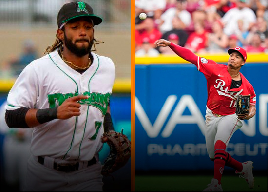 Noelvi Marte y José Torres la sacaron ayer, Luis García Jr. pegó cuatro hits