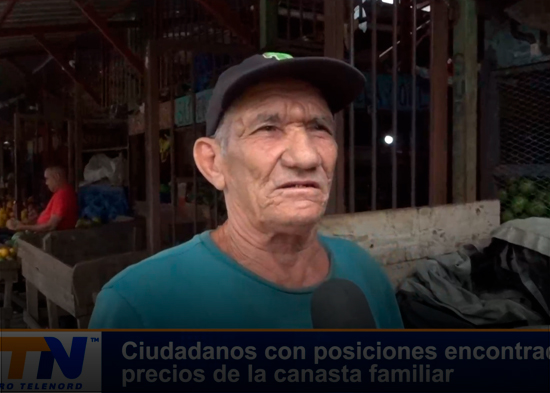 Ciudadanos con posiciones encontradas ante precios de la canasta familiar