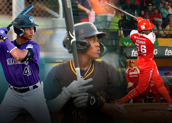 Roldy Brito, Yordany De los Santos y Aristides Aquino conectaron cuadrangulares