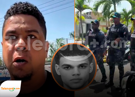 Bajo fuerte contingente policial dan último adiós a joven ultimado en SFM