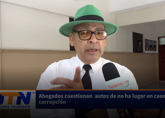 Abogados cuestionan autos de no ha lugar en casos de corrupción