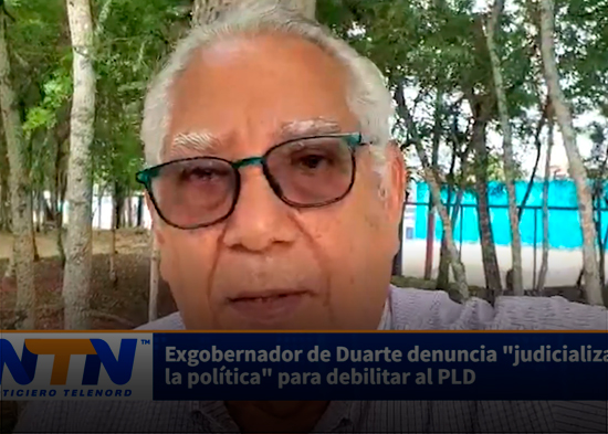 Exgobernador de Duarte denuncia judicialización de la política para debilitar al PLD