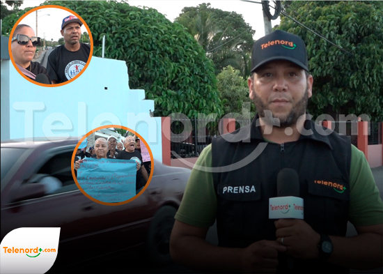 Comunitarios de Cenoví marchan exigiendo agua potable y arreglo de calles