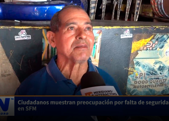 Ciudadanos muestran preocupación por falta de seguridad en SFM