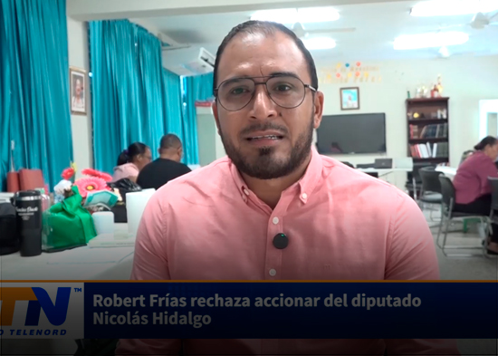 Robert Frías rechaza accionar del diputado Nicolás Hidalgo